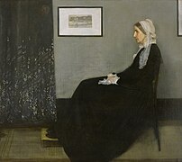 James McNeill Whistler, Whistlerova majka, 1871.