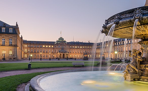 Neues Schloss Stuttgart.