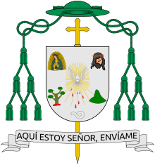 Coat of arms of the Diocese of Huejutla