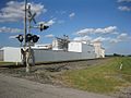 Colorado County Rice Mill on US 90A and Union Pacific Railroad