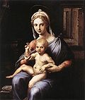 Giulio Romano, Madone et enfant, 1523.