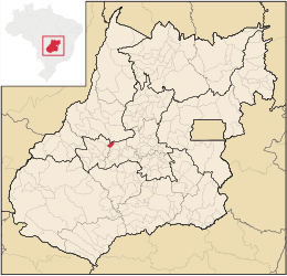 Buriti de Goiás – Mappa