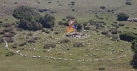 Olibesario saroia, kalkulu batzuen arabera Euskal Herriko erdigune geografikoa.