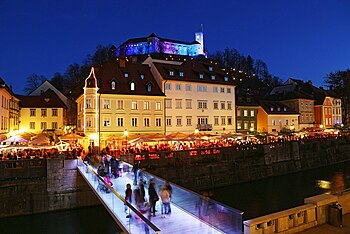 Ljubljanica ponoči