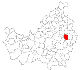 Pălatca – Mappa