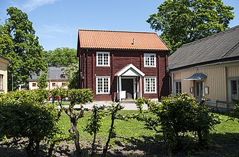 Grötlunken 4: Sakristian vid Sabbatsbergs kyrka.