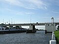 De brug Spannenburg over het Prinses Margrietkanaal bij Spannenburg