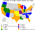 Image 13Missouri has five major sports teams: the Royals and Cardinals of MLB, St. Louis City SC of MLS, the Chiefs of the NFL, and the Blues of the NHL. (from Missouri)