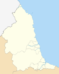 Spennymoor United is located in North East England