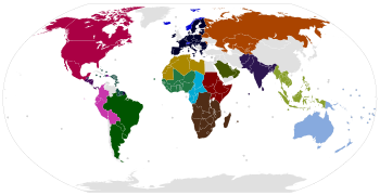 Mapa de organizações de integração