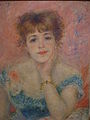 Portræt af skuespillerinden Jeanne Samary (1877) af Pierre-Auguste Renoir