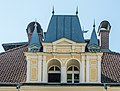 English: Wall dormer Deutsch: Zwerchdach