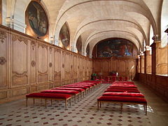 Ancienne salle du Chapitre.