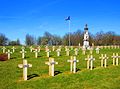 Cimetière militaire français à Fillières.