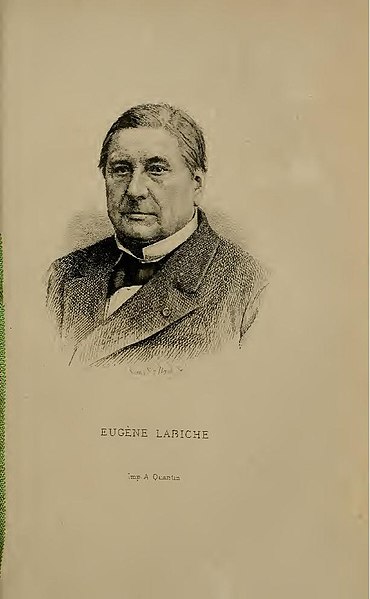 File:Claretie - Eug. Labiche, 1883 portrait.jpg