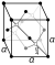 Diamond cubic crystal structure for kositer