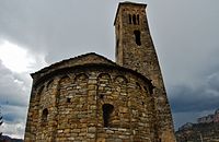 Romanesque apse and tower of Sant Miquel d'Engolasters, Escaldes-Engordany Author: Maria Rosa Ferré