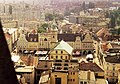 Polski: Gliwice, nad dachami starówki - Rynek z ratuszem English: Gliwice - over the roofs of old town - market square with town hall Deutsch: Gleiwitz, über den Dächern der Altstadt - Ring mit Rathaus Magyar: Gliwice a belváros tetői felett: piactér és városháza