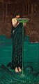 J. W. Waterhouse, Závistivá Kirké (Circe Invidiosa), 1892