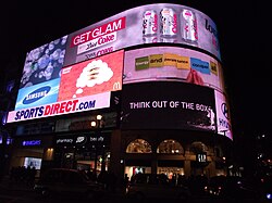 Piccadilly Circus.