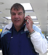 Photo de Sam Allardyce, entraîneur des Bolton Wanderers.