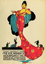 Affiche pour The Evil Women Do (it) de Rupert Julian