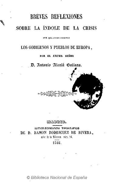 File:Breves reflexiones sobre la índole de la crisis por que están pasando los gobiernos y pueblos de Europa 1848.jpg