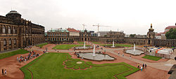 The "Zwinger" in Dresden, Germany