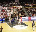 Match de Pro A en 2016 entre l'Élan Chalon et Antibes