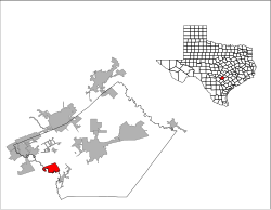 Vị trí trong Quận Swisher, Texas