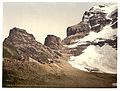 Die Station Eigergletscher (zwischen 1890 und 1900)