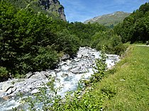 De Torrent des Glaciers tussen Les Chapieux en Bonneval les Bains