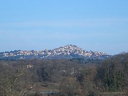 Skyline of Rocca Priora