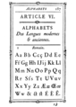 Alphabet by Pierre-Simon Fournier in his Manuel typographique, 1760s