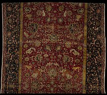 The Emperor's Carpet (detail), second half of the 16th century, Iran. Metropolitan Museum of Art, New York