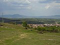 Vue de Topolovgrad en direction des hauteurs Manastirski