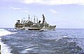 Image 14HMAS Hobart refuels from a US Navy tanker during Operation Sea Dragon off Vietnam in 1967. (from History of the Royal Australian Navy)