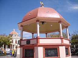 Huvudtorget i Zumpango de Ocampo