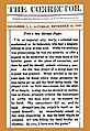 19:10, 6 September 2020 — Nine-pin bowler execution - gallows humor - Sag Harbor Corrector (1825)