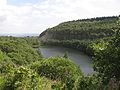 Blick in den ehem. Braunkohlentagebau an der Kalbe