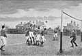 Image 22Representation of a football match from the book Athletics and football, 1894 (from History of association football)