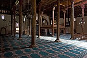 Eşrefoğlu Mosque in Beyşehir (1297), an example of a wooden hypostyle mosque