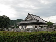 土山茶発祥の地と伝えられる常明寺