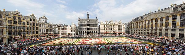 Bruxelles, Grand-Place, 2016.