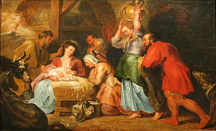 Pierre-Paul Rubens Adoration des bergers