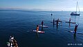 Esteru, ezel en de drie wijzen gaan de baai van Santander binnen, 5 januari 2019