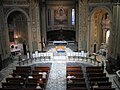 Interno della chiesa parrocchiale di Santa Maria a Cogoleto