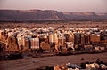 Ghorofa za matofali mabichi huko Shibam, Yemen .