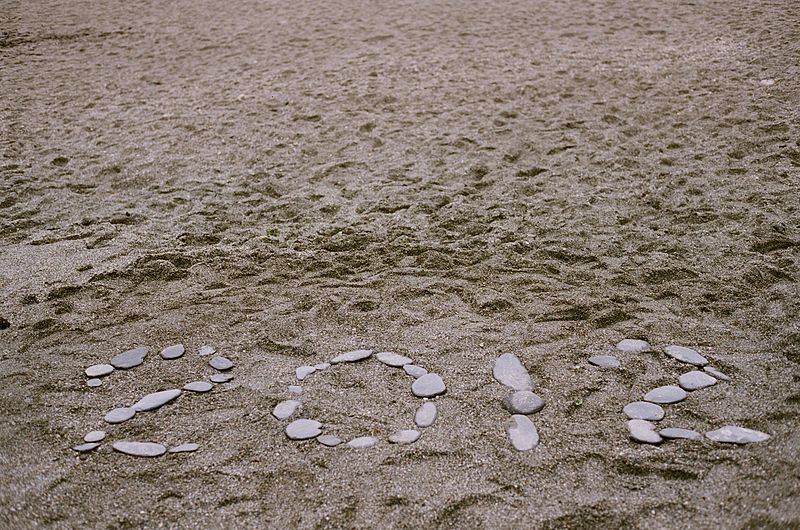 File:2012 with stones at the beach.jpg