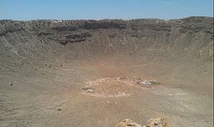 Meteor Crater, Arizona 2012